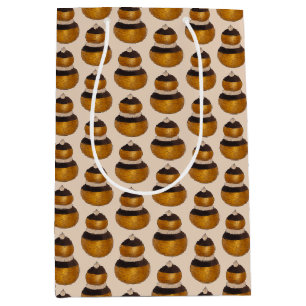 宗教的なフランスのシュークリーム デザート ミディアムペーパーバッグ