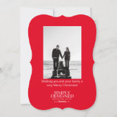 宗教的なホリデーカード – 5" x 7"封筒 シーズンカード (裏面)