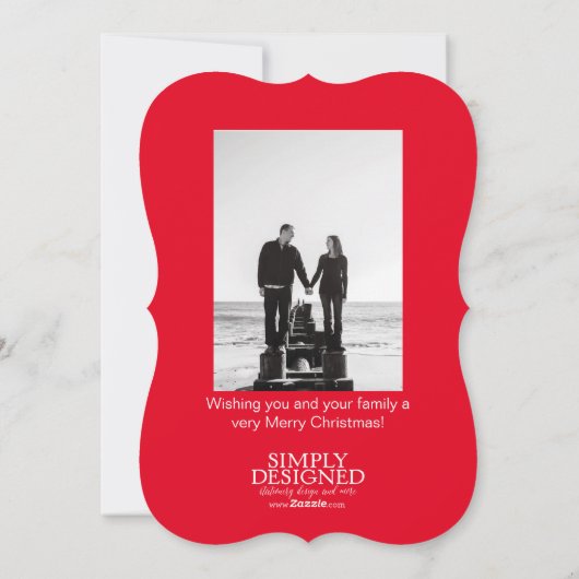 宗教的なホリデーカード – 5" x 7"封筒 シーズンカード (裏面)