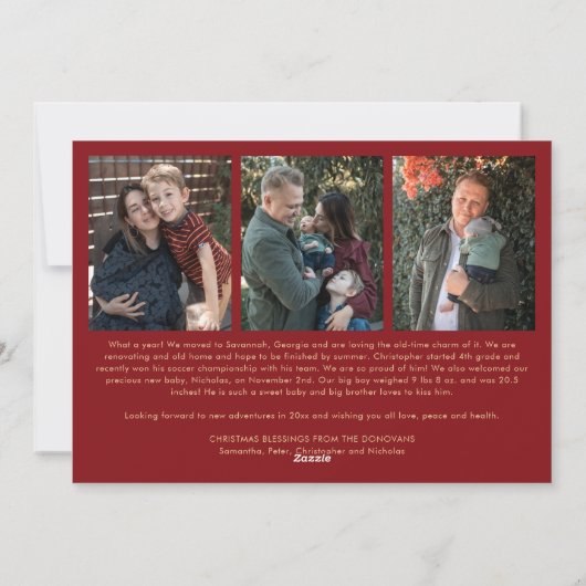 宗教的なマドンナと子供写真カトリックのクリスマス シーズンカード (裏面)