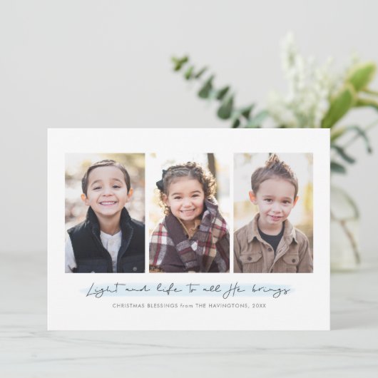 宗教的な休日3枚の写真カード シーズンカード (スタンド正面)