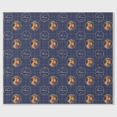 宗教的な伝統的マドンナ&チャイルドクリスマス ラッピングペーパー (フラット)