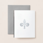 宗教的な共感 お見舞い祈りとハグ 箔カード (裏面封筒付き)