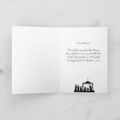 宗教的な名前 メリークリスマス シーズンカード (内部)