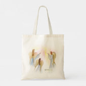 宗教的な天使のオリジナルグッズ トートバッグ (裏面)