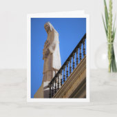 宗教的な彫像、スペイン、バレンシア市 カード (正面)