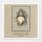 宗教的な感謝の聖なるハートイエスの花 (正面)