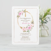 宗教的な楕円形の招待状 招待状 (スタンド正面)