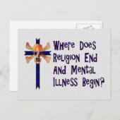 宗教的な狂気 ポストカード (正面/裏面)