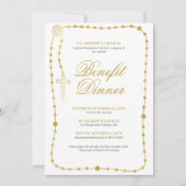 宗教的な献立 招待状 (正面)