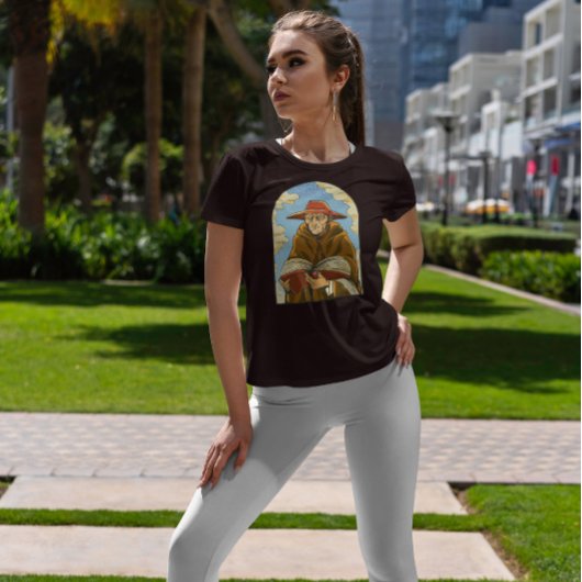 宗教的な男性ポートレート Tシャツ