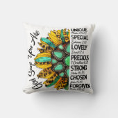 宗教的な神は言う… クッション (正面)