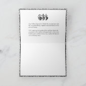 宗教的な神聖な家族イエスメリーヨセフ線の芸術 カード (内部)