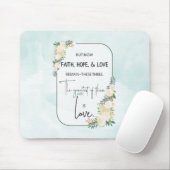 宗教的な結婚記念日信仰希望愛 マウスパッド (マウス)