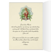 宗教的な聖なるハートイエスカトリック祈りの言葉 (内側 (左))