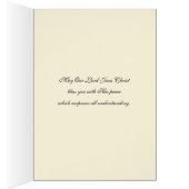 宗教的な聖なるハートイエスカトリック祈りの言葉 (内側 (右))