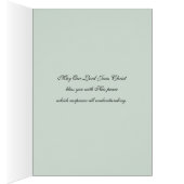 宗教的な聖なるハートイエスカトリック祈りの言葉 (内側 (右))