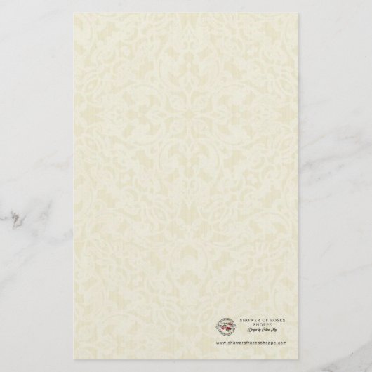 宗教的な聖なるハートイエスヴィンテージバラ (裏面)