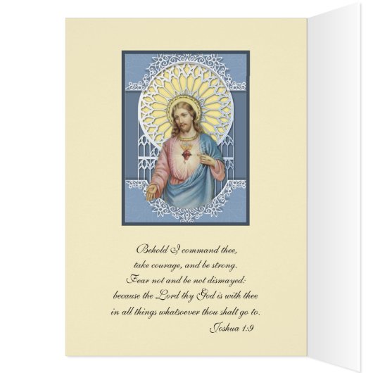 宗教的な聖なるハートイエス聖なる書物、 経典祈りの言葉 (内側 (左))