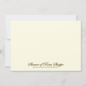 宗教的な聖アンドリューのクリスマスノヴェナ祈りの言葉カード カード (裏面)