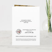 宗教的な聖ガブリエルアーチャンエルカトリック祈りの言葉 カード (裏面)