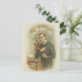 宗教的な聖ジェラール大エラのカトリック出産 ポストカード (スタンド正面)
