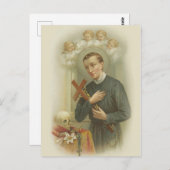 宗教的な聖ジェラール大エラのカトリック出産 ポストカード (正面/裏面)