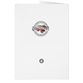 宗教的な聖ジョアンダルク祈りの言葉 (裏面)