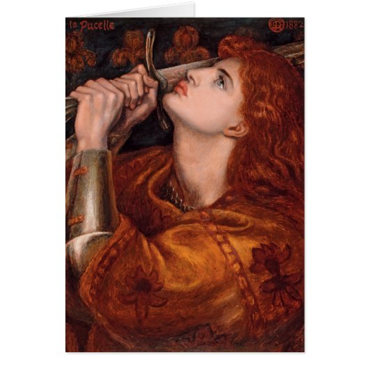 宗教的な聖ジョアンダルク祈りの言葉 (正面)