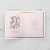 宗教的な聖テルセカルメライトヌンヴィンテージカード カード (内部)