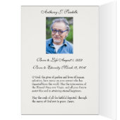 宗教的な葬儀悔やみや弔慰ヴァージンメアリーサンキュー (内側 (左))