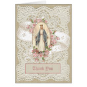 宗教的な葬儀悔やみや弔慰神聖なカードありがとう (正面)