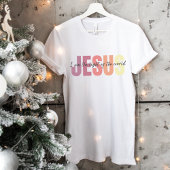 宗教的な衣服の贈り物クリスマスキリストのメッセージ Tシャツ