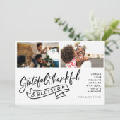 宗教的な賛美家族の写真クリスマス (スタンド正面)