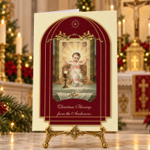 宗教的な赤ちゃんイエスの聖書クリスマスのヴィンテージ