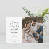 宗教的な、メリークリスマス、キリスト教の家族写真 シーズンカード (スタンド正面)