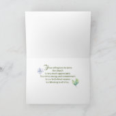 宗教的にカスタマイズ可能なサービスを提供してくれてありがとう カード (内部)