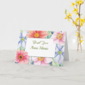 宗教的にカスタマイズ可能なサービスを提供してくれてありがとう カード (黄色い花)