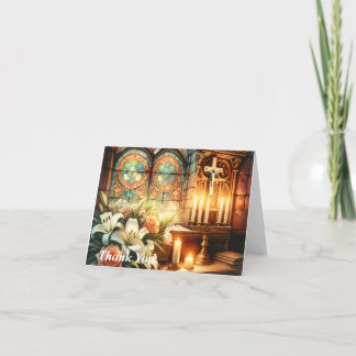 宗教的に感謝 サンキューカード