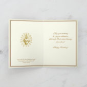 宗教的に神聖なハートのイエスフローラ聖なる書物、 経典 カード (内部)