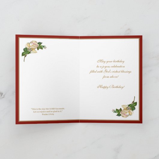 宗教的に神聖なハートのイエスフローラ聖なる書物、 経典 カード (内部)