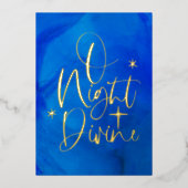 宗教的に美しい金箔カード 箔シーズンカード (正面)