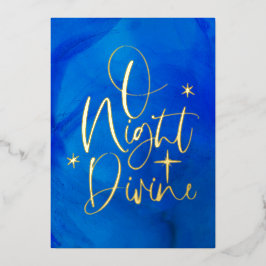 宗教的に美しい金箔カード 箔シーズンカード