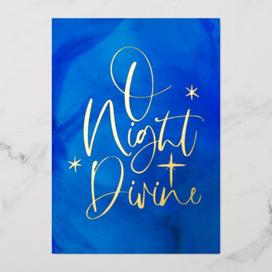 宗教的に美しい金箔カード 箔シーズンカード (正面)