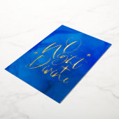 宗教的に美しい金箔カード 箔シーズンカード (回転した状態)