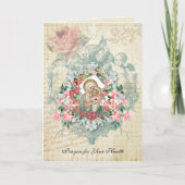 宗教的に良い取得ヴァージンメアリーカトリックカード カード (正面)