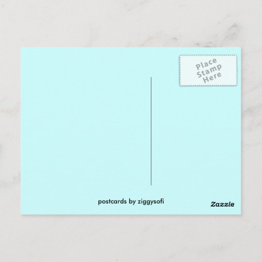 宗教的はがき ポストカード (裏面)