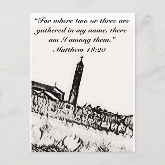 宗教的はがき ポストカード (正面)