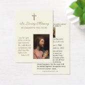 宗教的イエス聖なる書物、 経典葬儀祈りの言葉カード (デスク)