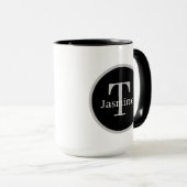 宗教的インスピレーション単語アートコーヒー マグカップ (正面右)